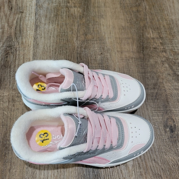 Reebok Kids Pink and Gray Sneakers - Picture 3 of 6
